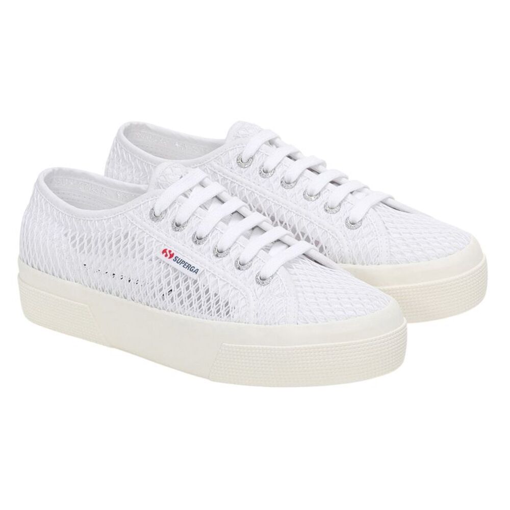 Superga Womens/Ladies 2740 Mesh Sneakers / White
